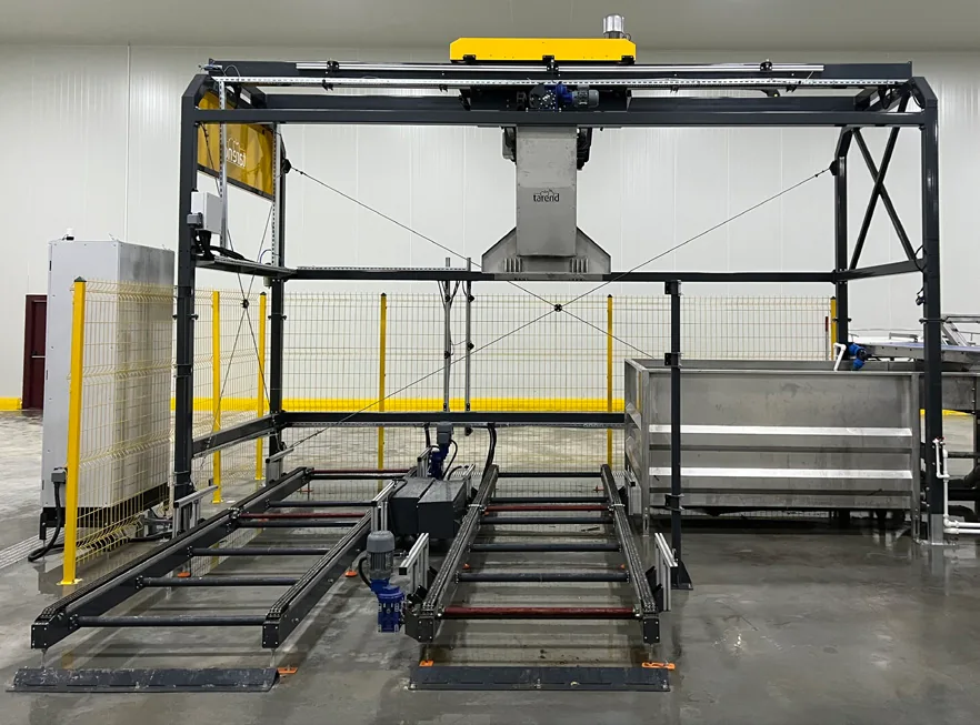 Bin Unloading Robots