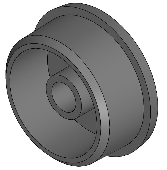 Pipe Plug Ø50x1,5 - Plain - Hub Ø10