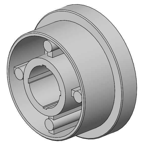 Pipe Plug Ø60x1,5 - Narrow Knurl